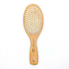 Wooden Bristle and Paddle Hair Brush