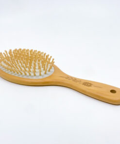 Wooden Bristle and Paddle Hair Brush