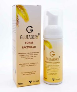 Glutabery Foam Face Wash - The Best Face Cleanser for Radiant, Flawless Skin